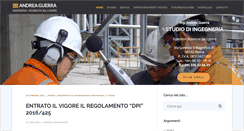 Desktop Screenshot of guerraservizi.com